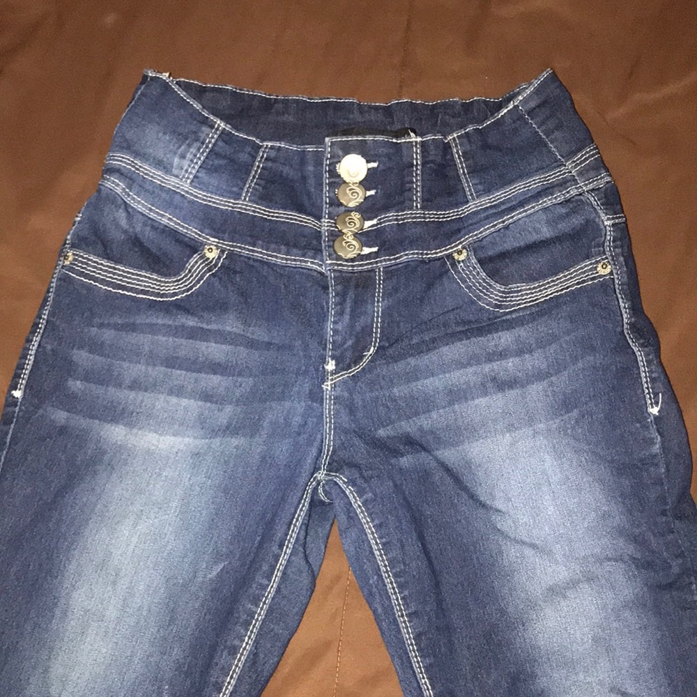 Juniors high rise jegging